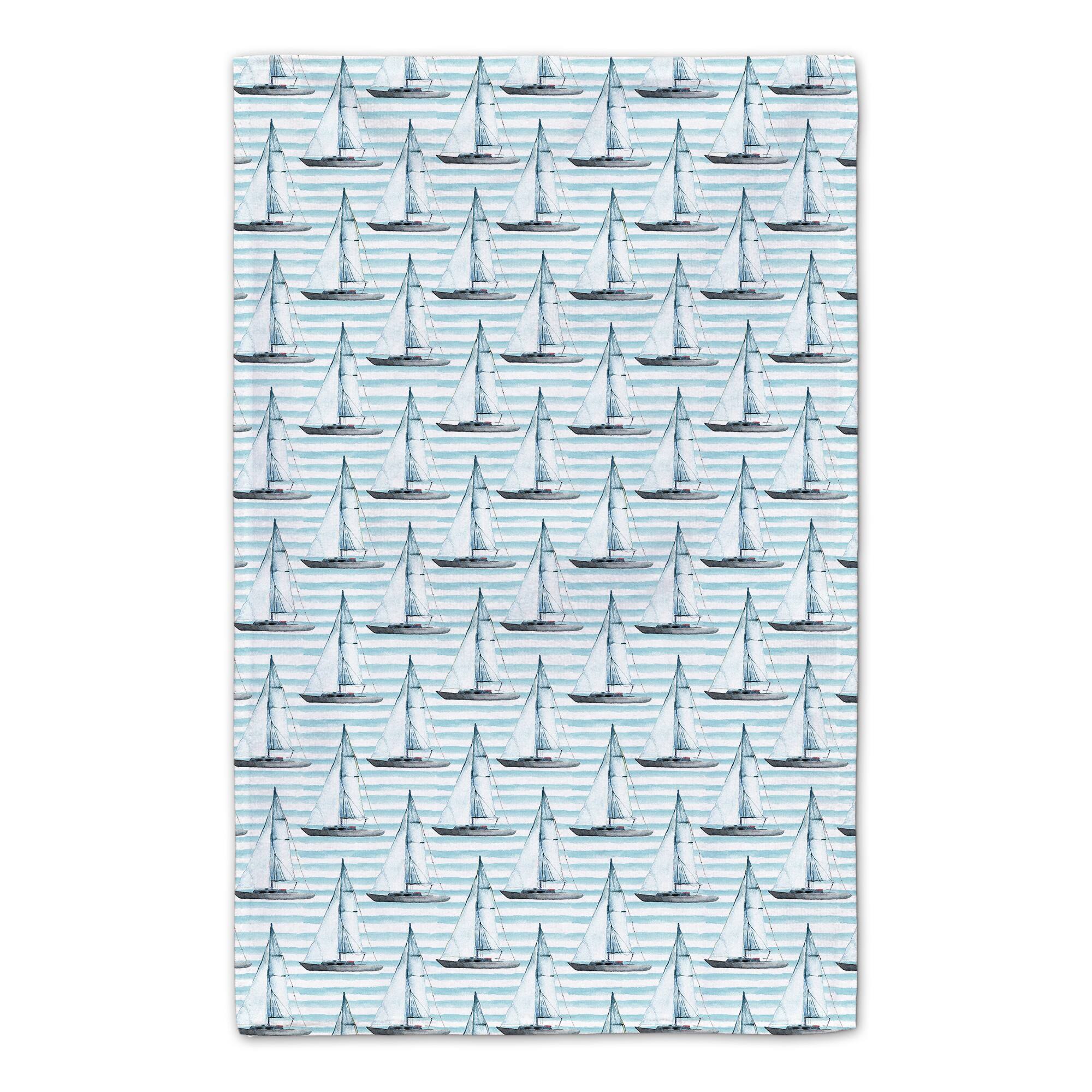 Voice Of The Sea Wreath Tea Towel Set